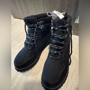 Old navy lace up womens boots New